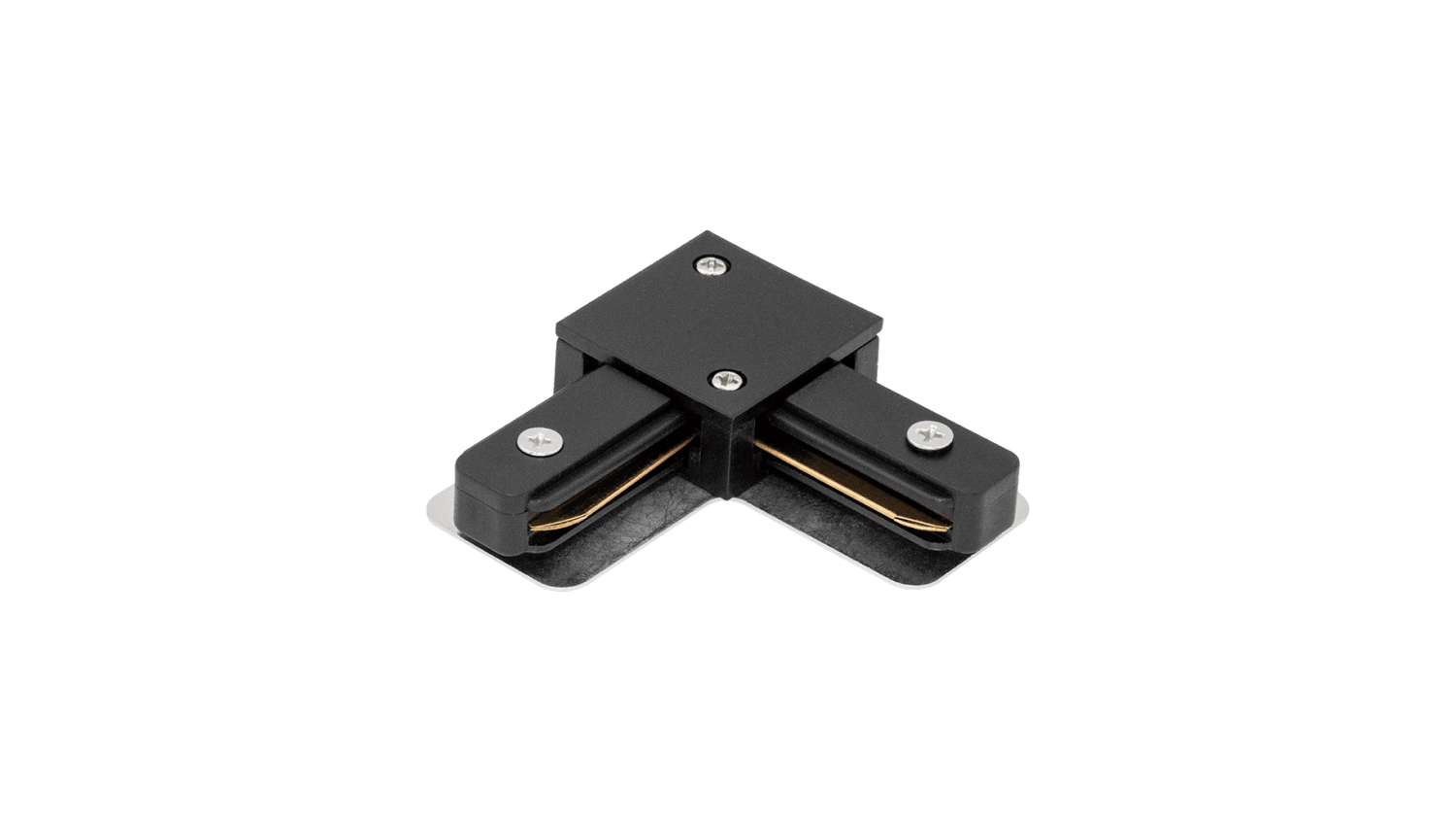 Дополнительная картинка L коннектор для трековых систем, черный