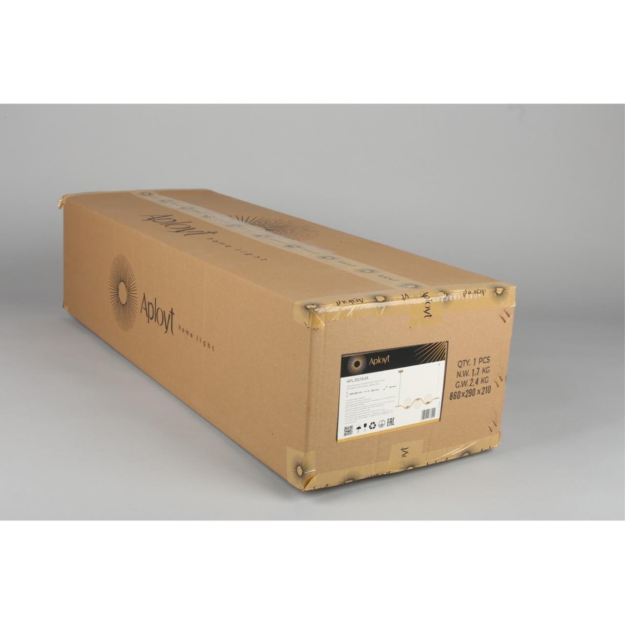 Картинка APL.312.13.03 Светильник подвесной Aployt Jagna