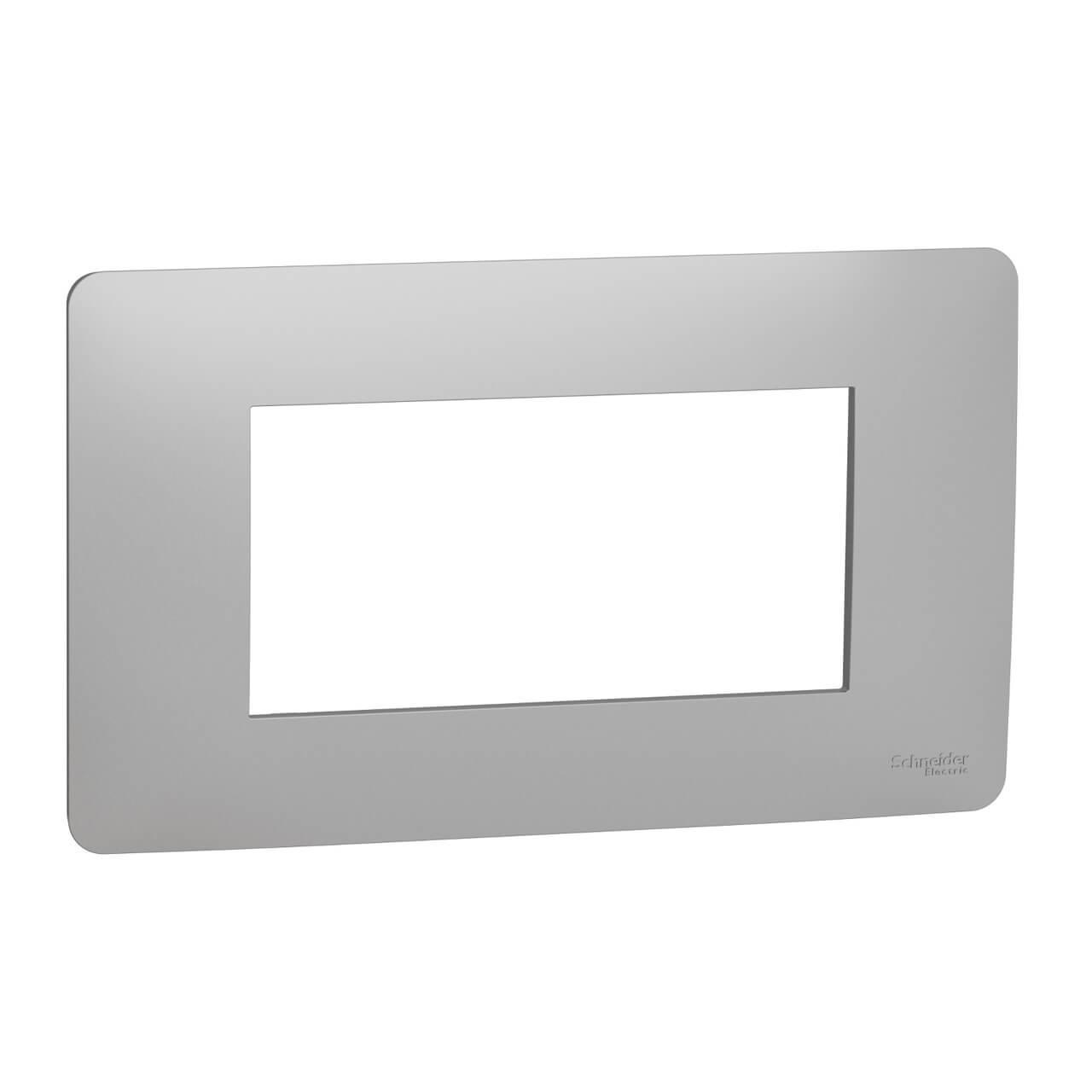 Рамка четырехмодульная Schneider Electric Unica New Modular NU210430