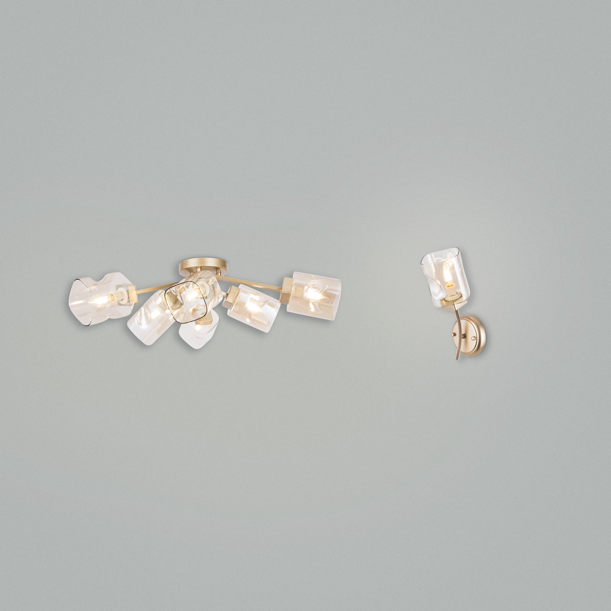Дополнительная картинка Потолочная люстра Freya Isabella FR5095CL-06G