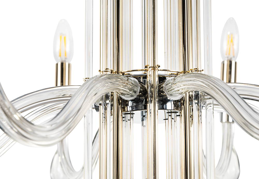 Дополнительная картинка Люстра Crystal Lux Люстра AURELIO 0210/308