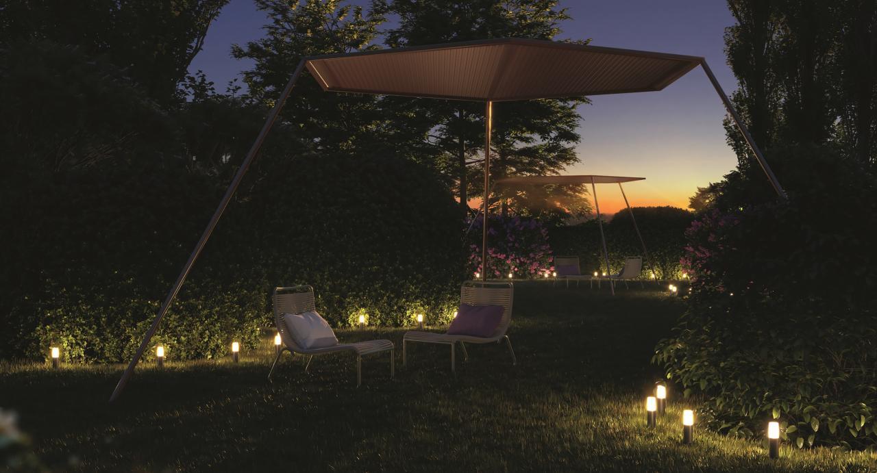 Дополнительная картинка Ландшафтный светильник Outdoor O416FL-L3B3K