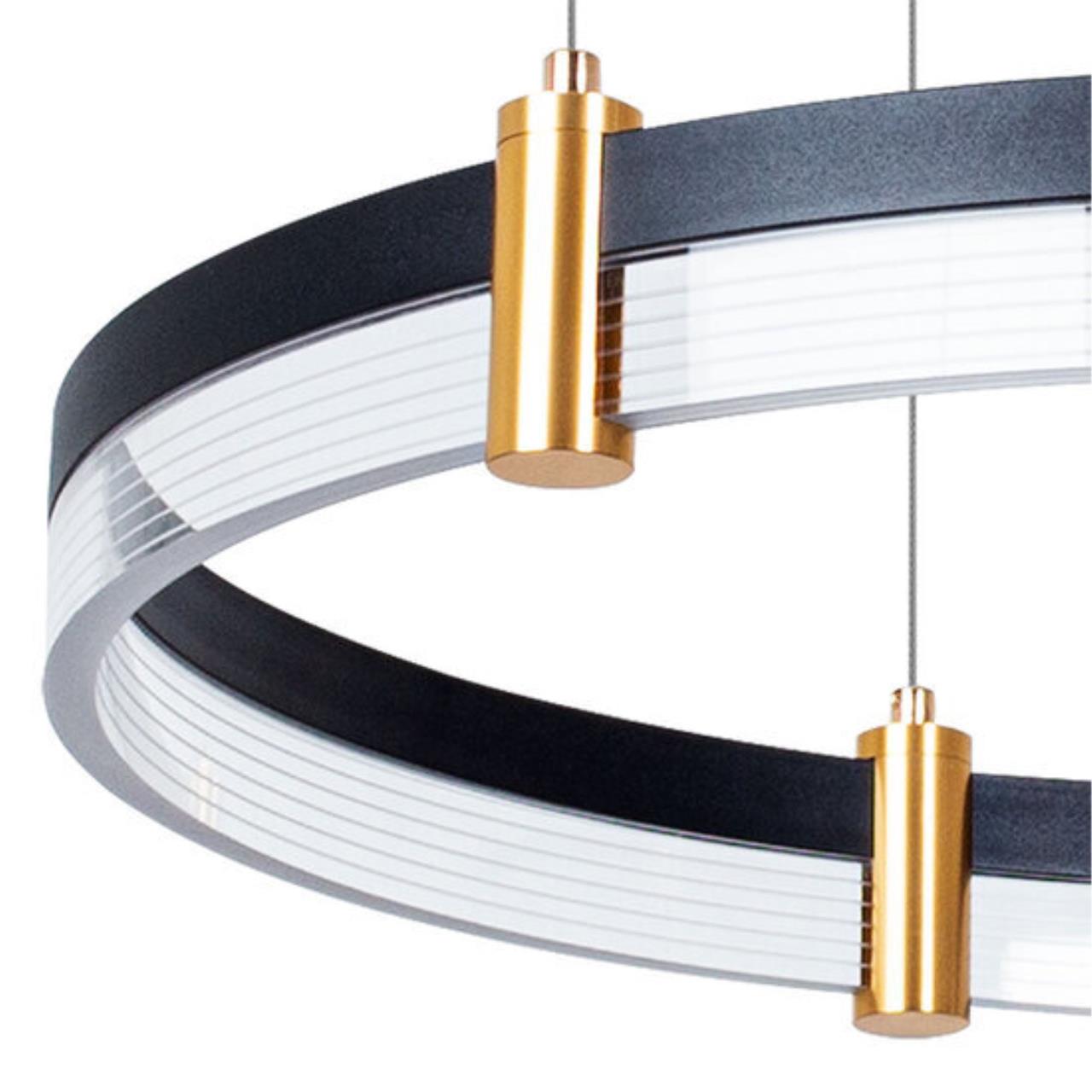 Подвесной светодиодный светильник Arte Lamp Mercury A2183SP-1BK — фото 2