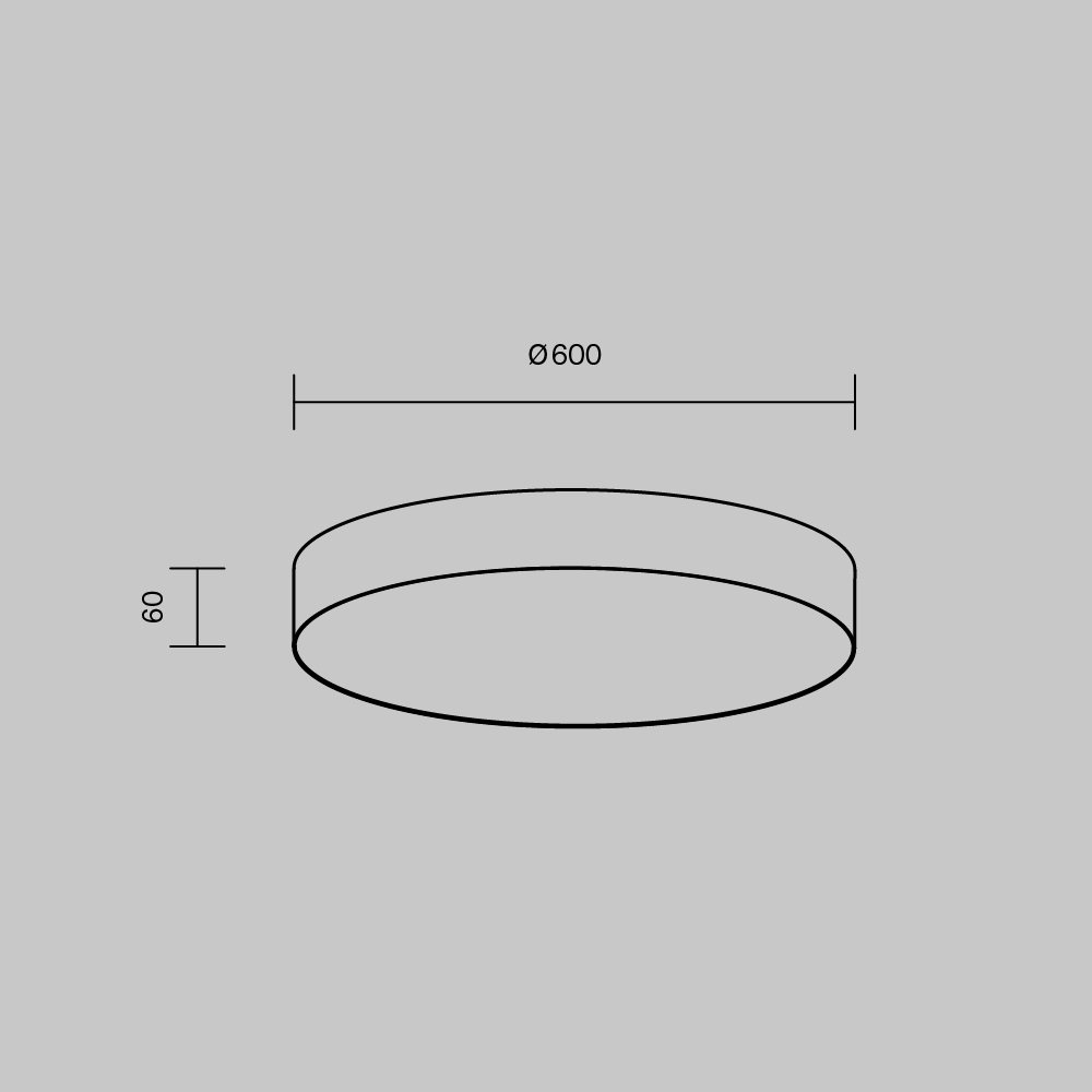 Дополнительная картинка Потолочный светильник Technical C032CL-90W3K-RD-W