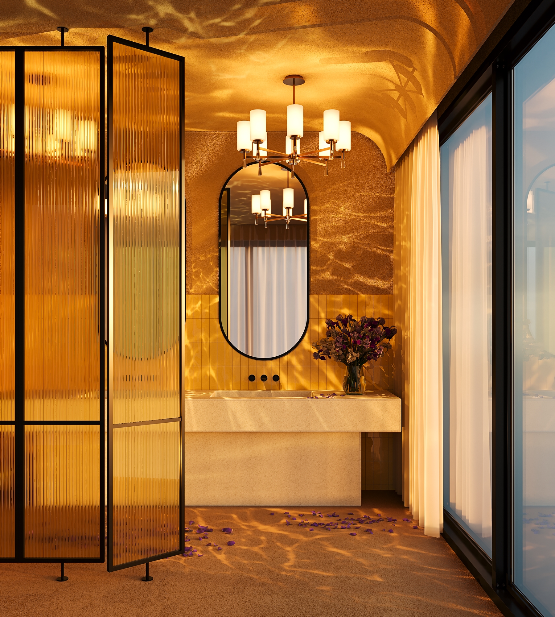 Дополнительная картинка Подвесная люстра Freya FR2031PL-08BS