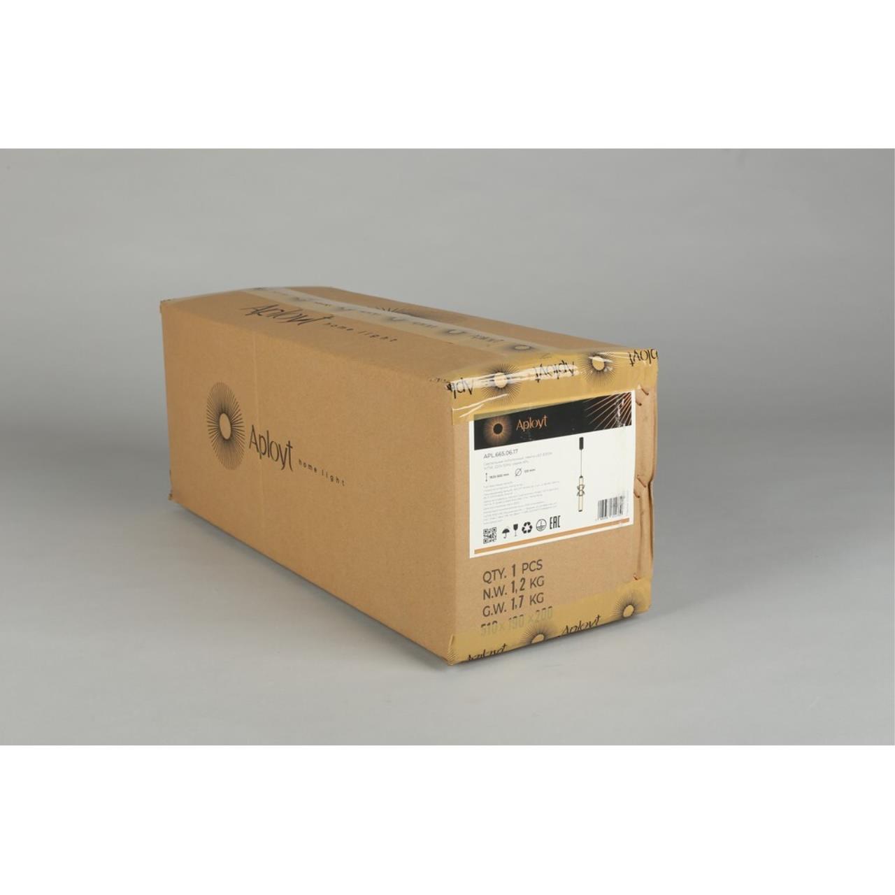 Картинка APL.665.06.17 Светильник подвесной светодиодный Aployt Elin