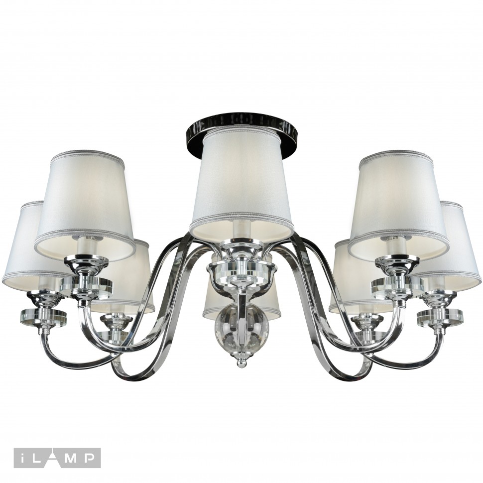 Картинка Потолочная люстра iLamp Vivia 82367/8 CR