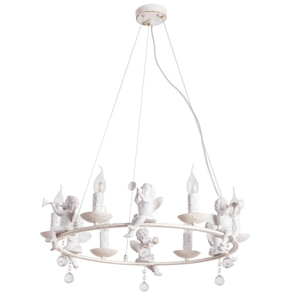 Дополнительная картинка Подвесная люстра Arte Lamp Amur A1133SP-6WG
