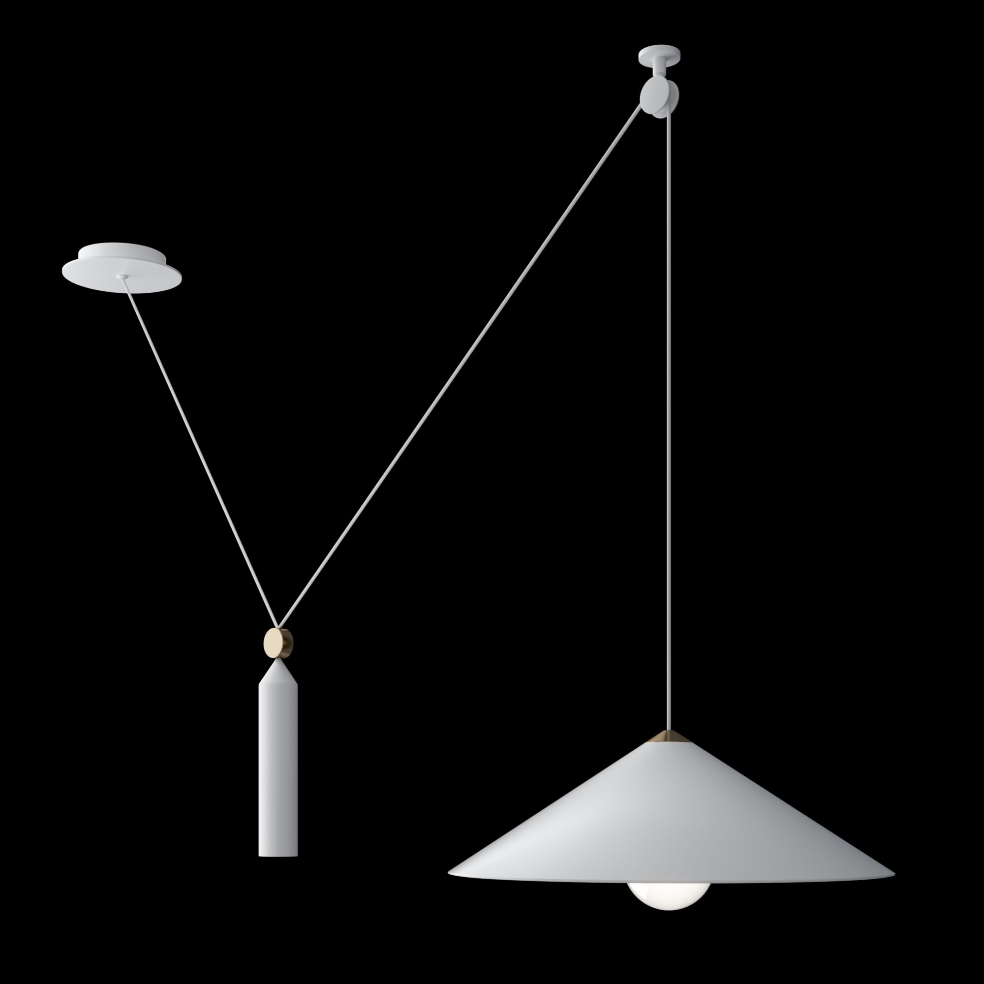 Дополнительная картинка Подвесной светильник Technical P080PL-01W