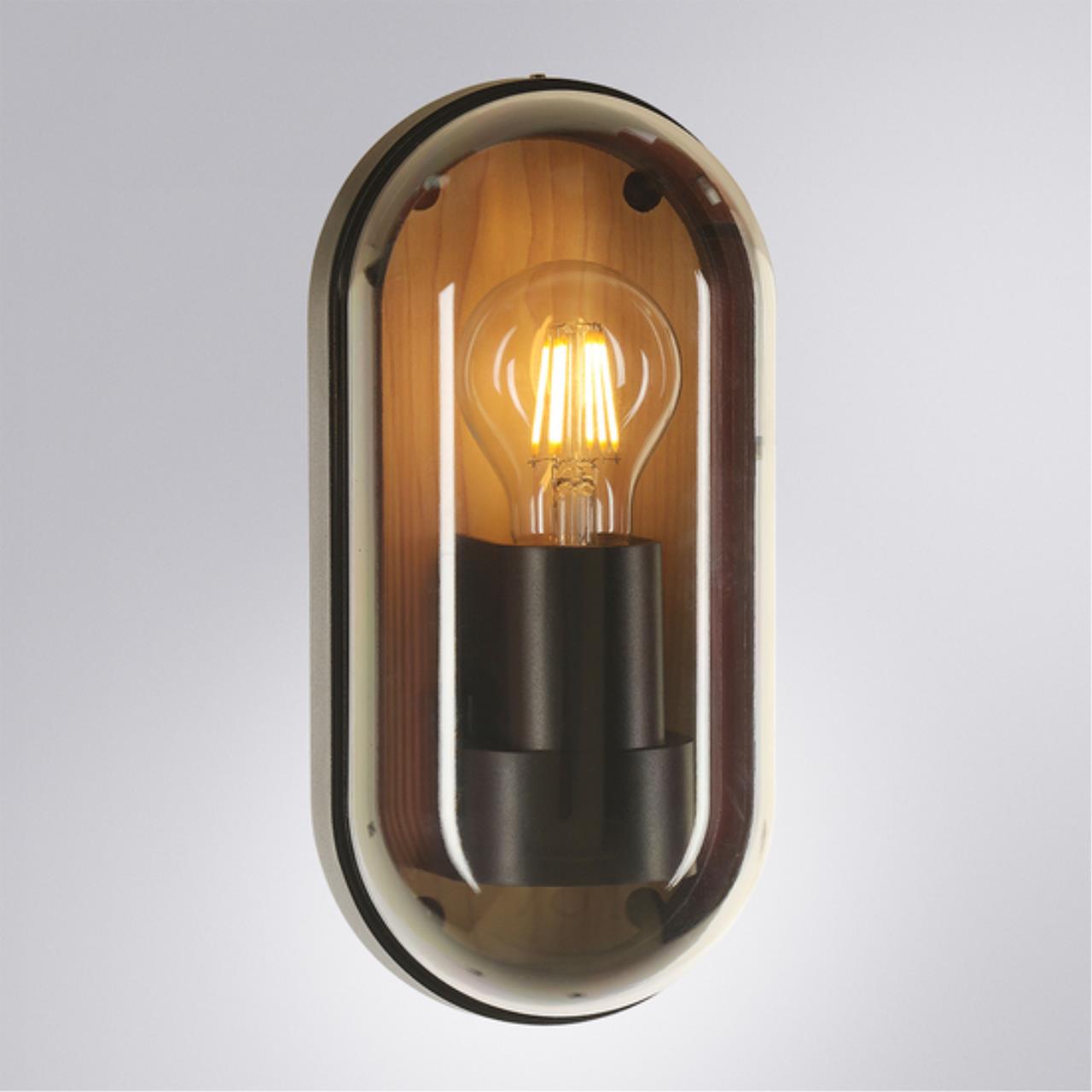 Настенный уличный светильник Arte Lamp MARFIK A2481AL-1BR — фото 4