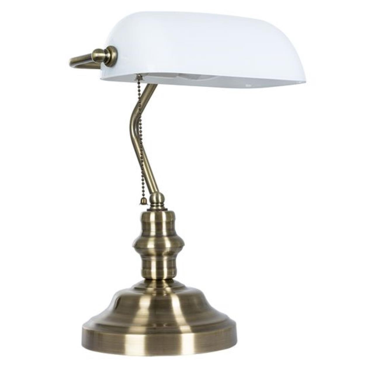 Картинка Настольная лампа Arte Lamp Banker A2493LT-1AB