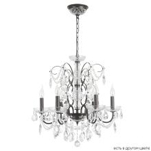 люстра crystal lux odelis sp6 brown crystal lux 2570/306, доставка по Казахстану 