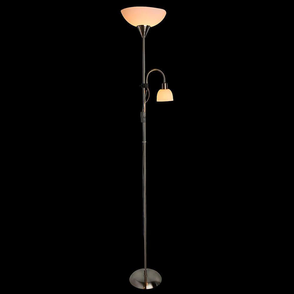 Дополнительная картинка Торшер Arte Lamp Duetto A9569PN-2SS