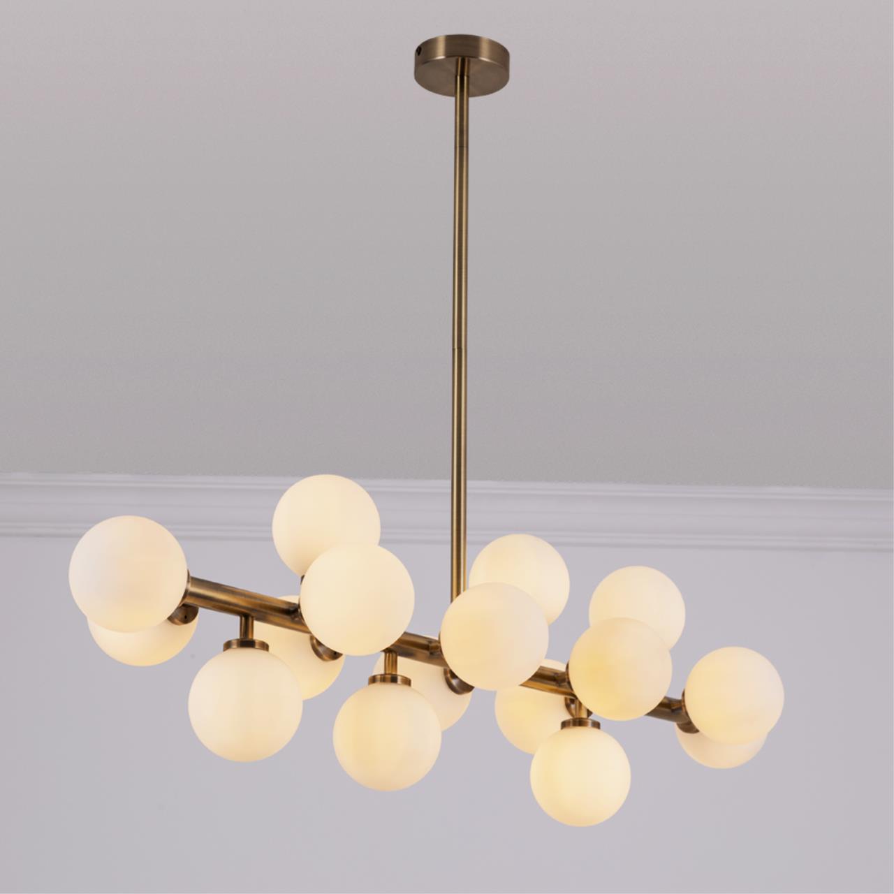Картинка Подвесная люстра Arte Lamp Bolla-Piccolo A3988SP-16AB