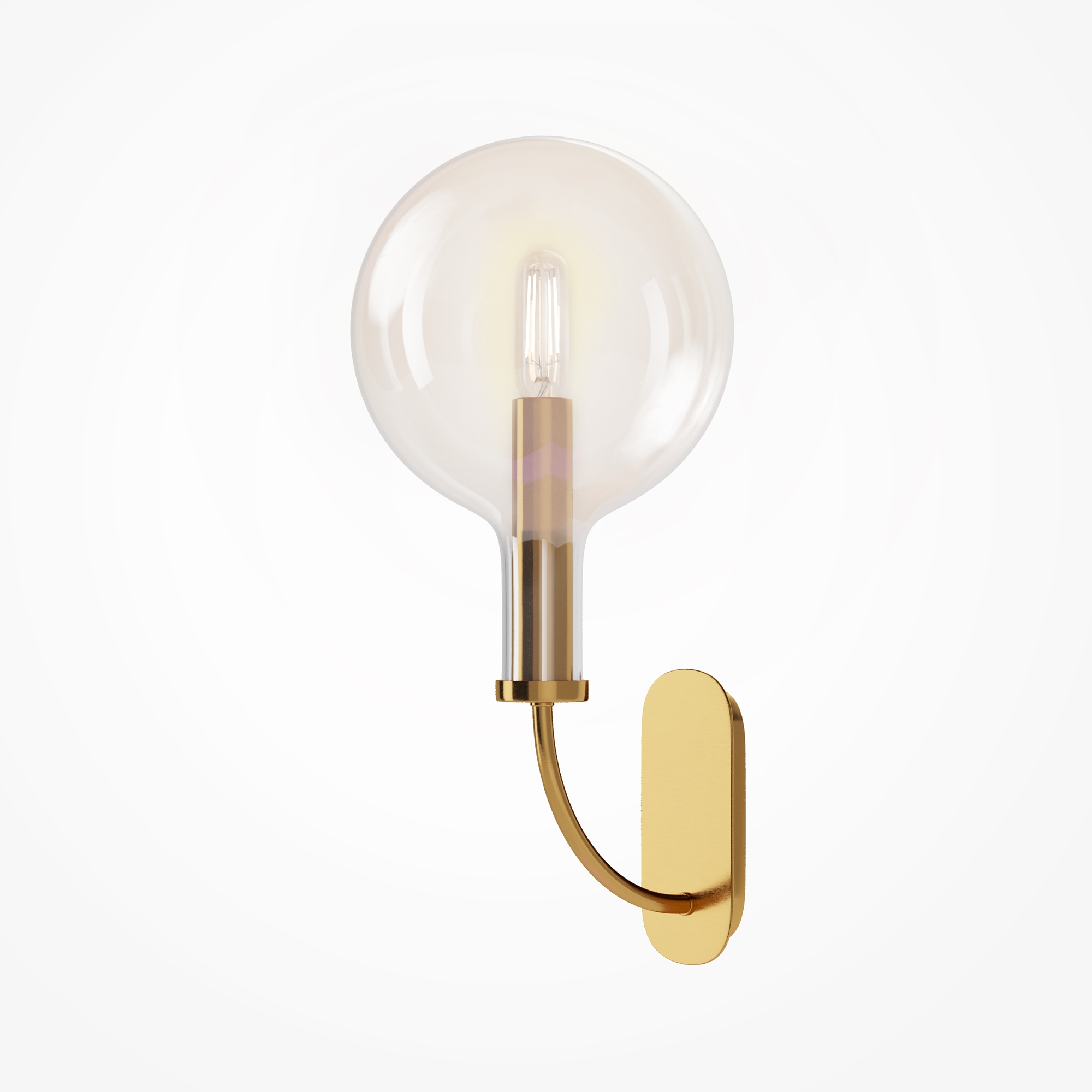 Картинка Настенный светильник (бра) Maytoni MOD333WL-01BS