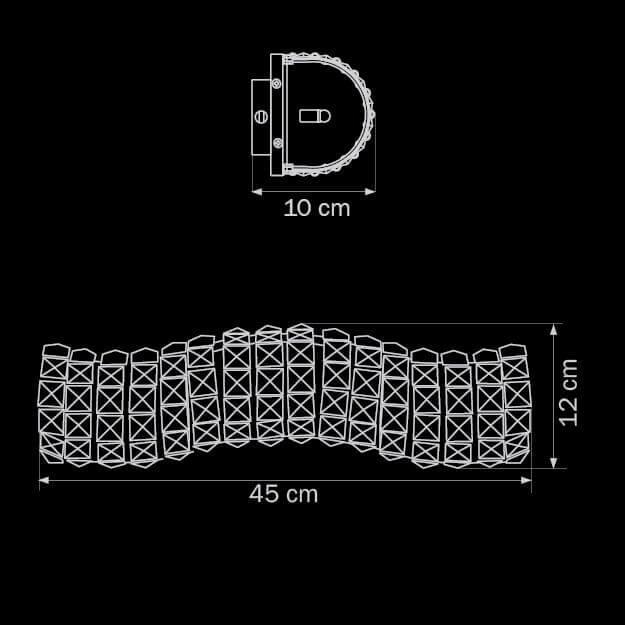 Картинка Настенный светильник Lightstar Onda 741632