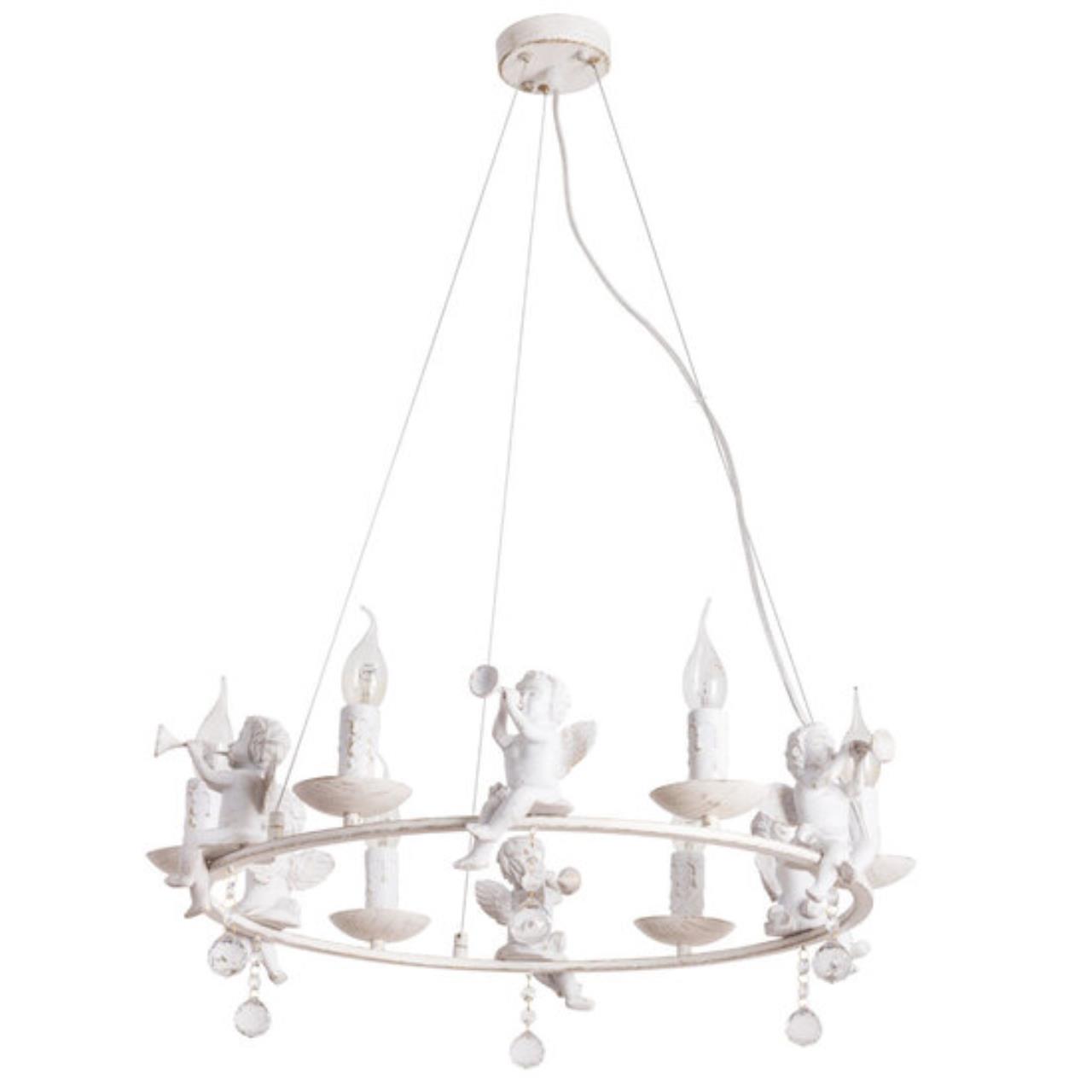 Дополнительная картинка Подвесная люстра Arte Lamp Amur A1133SP-6WG
