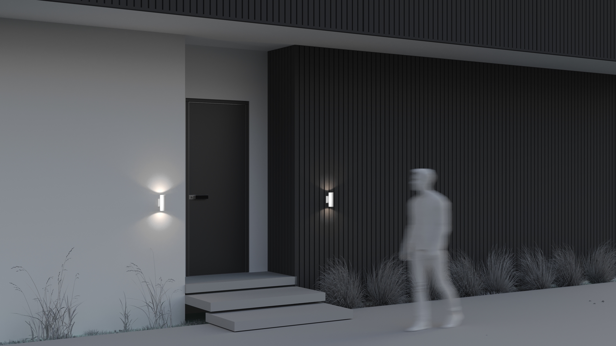 Дополнительная картинка Настенный светильник (бра) Outdoor O574WL-02W