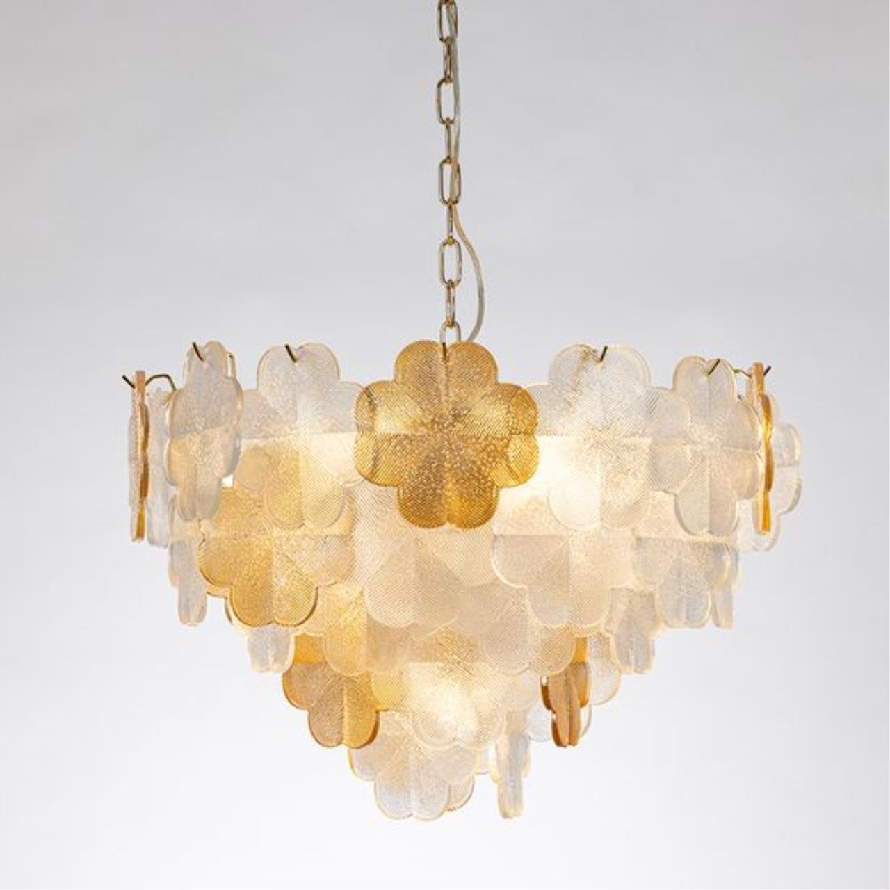 Картинка Подвесной светильник Arte Lamp MALLIKA A4077LM-10GO