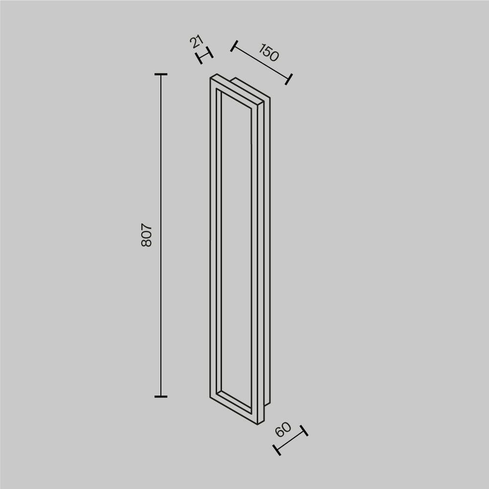 Дополнительная картинка Настенный светильник (бра) Maytoni MOD311WL-L70B3K