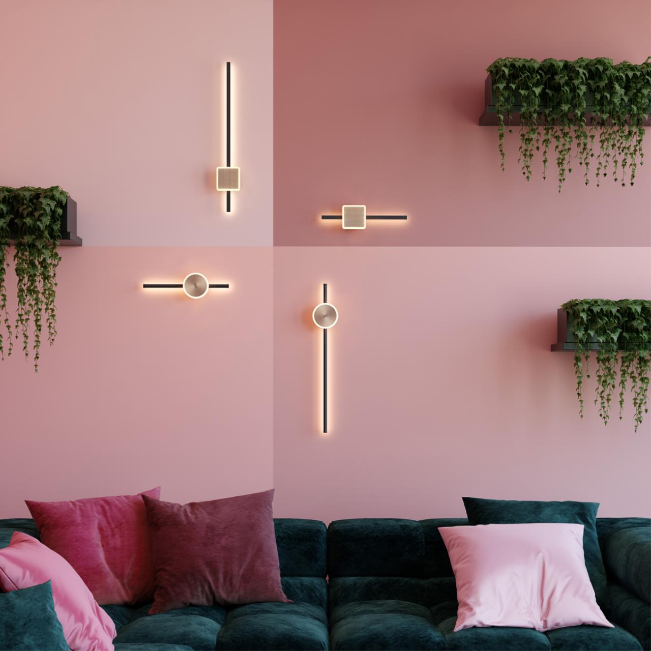 Картинка Настенный светодиодный светильник Odeon Light Hightech Stilo 4257/18WL