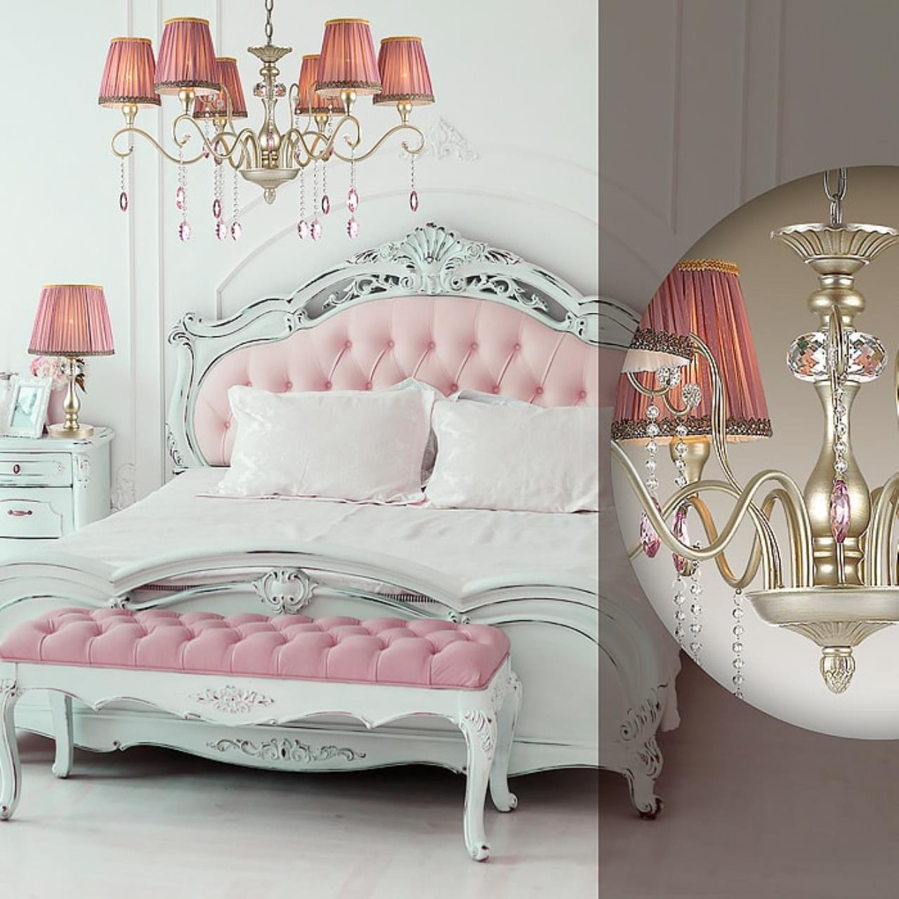 Картинка Подвесная люстра Odeon Light Classic Gaellori 3393/6