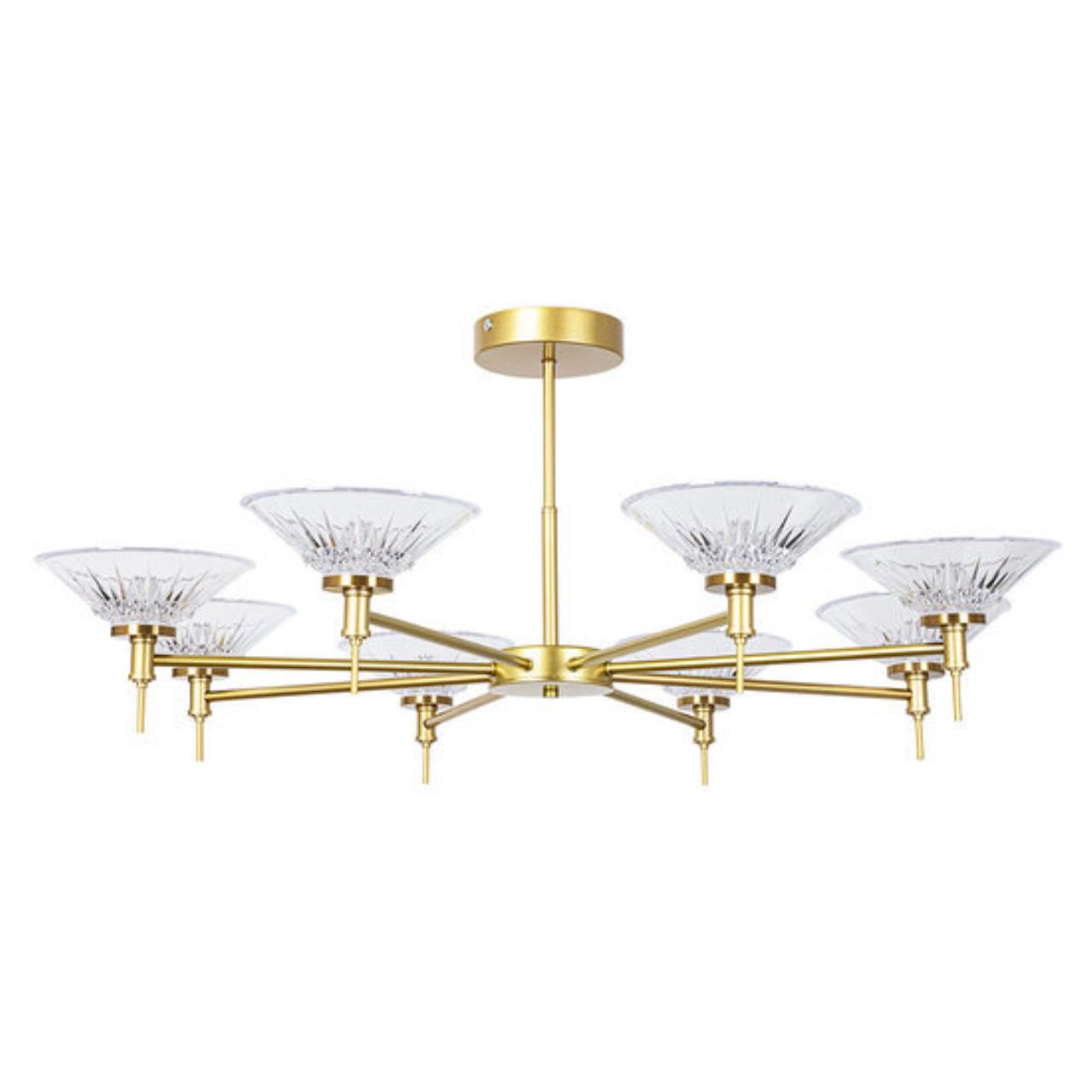 Картинка Люстра на штанге Arte Lamp ALESSIA A2076PL-8GO
