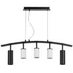 lr735872363 люстра rullo 5х50w gu10 черный - белый  571735 - 214436-3 - 214487-2, доставка по Казахстану 