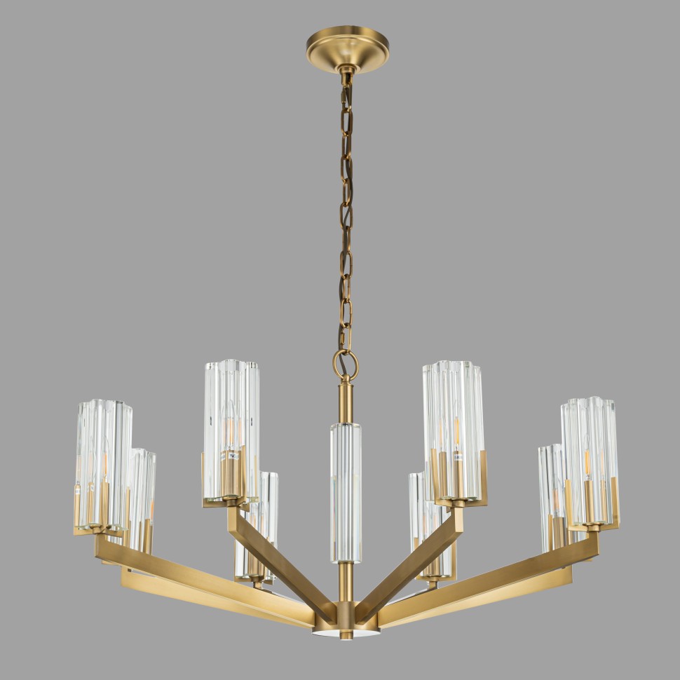 Картинка Люстра подвесная Belfast Malone 6035-8 BR CL