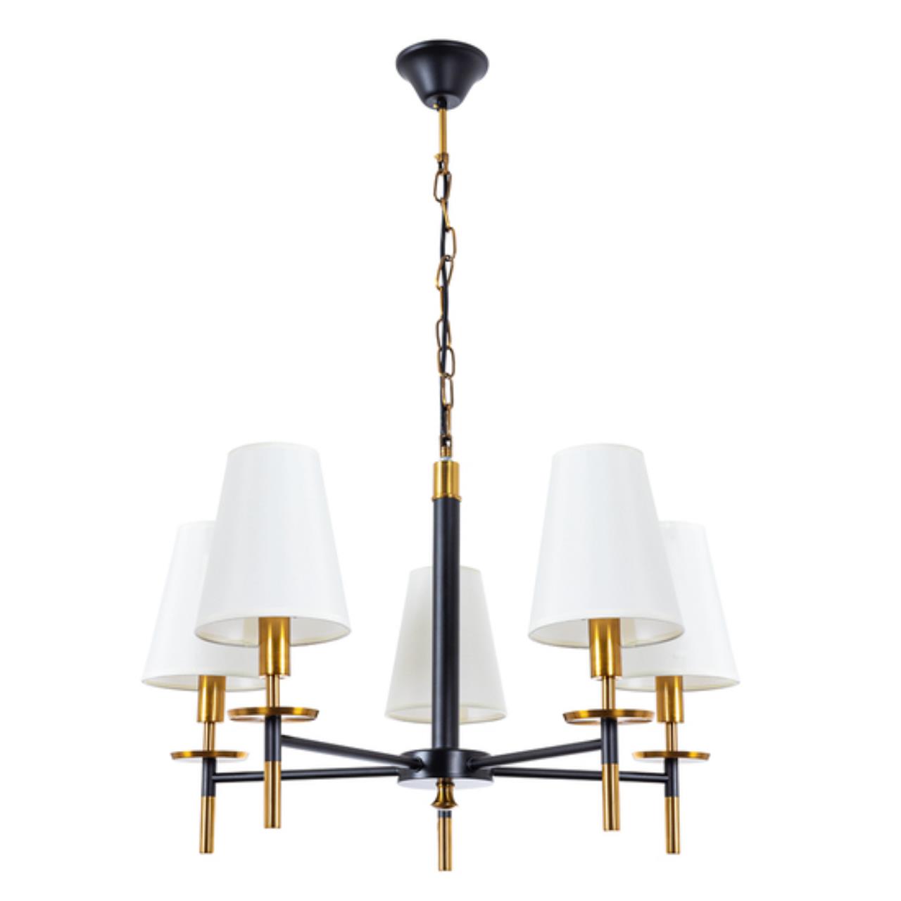 Дополнительная картинка Подвесная люстра Arte Lamp RICCARDO A4075LM-5BK