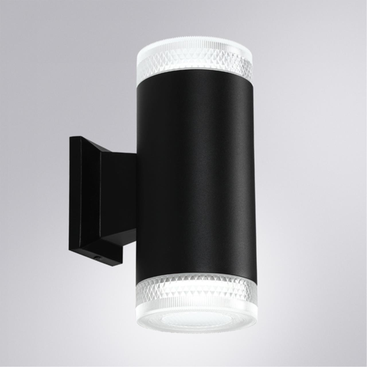 Картинка Фасадный светильник Arte Lamp PIAUTOS A1926AL-2BK