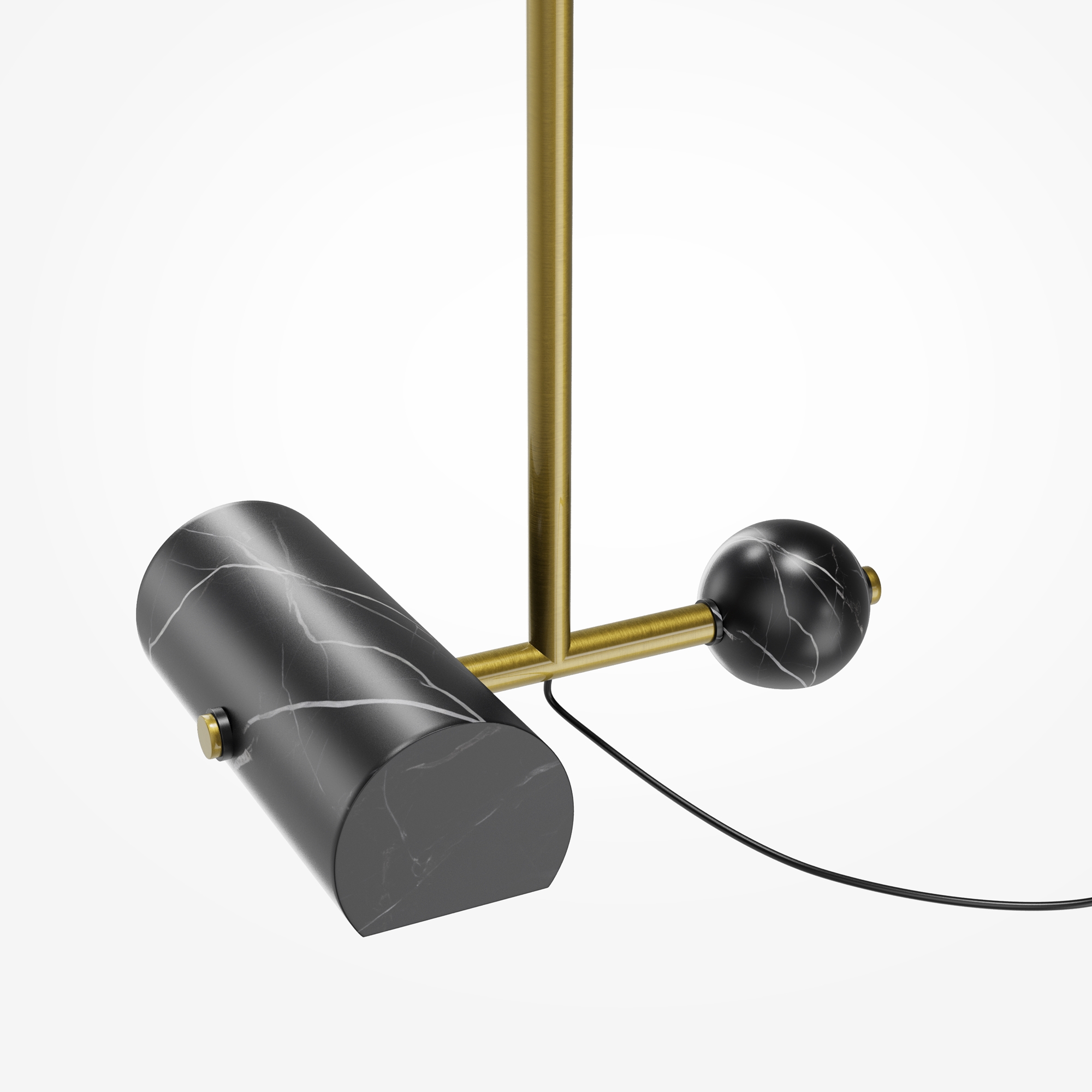 Картинка Напольный светильник (торшер) Maytoni MOD372FL-L10BS3K