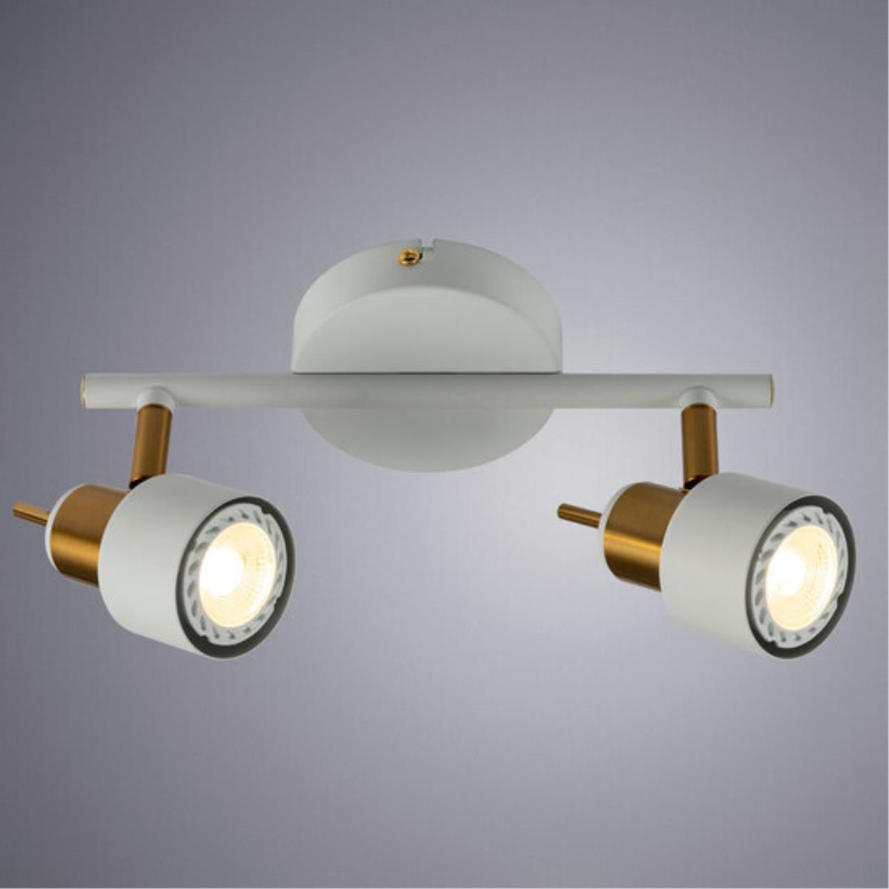 Дополнительная картинка Спот Arte Lamp Almach A1906PL-2WH