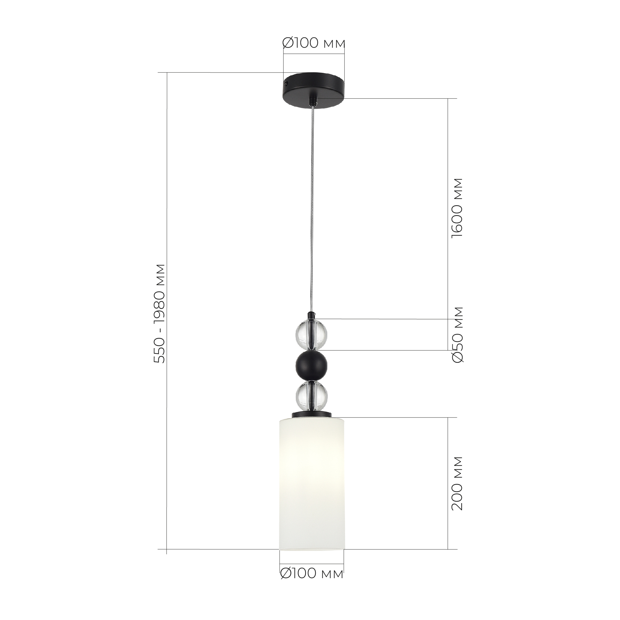 Картинка SL2003.403.01 Светильник подвесной ST-Luce AURORA