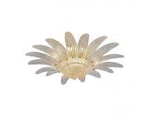 Потолочные NEWPORT  Потолочный светильник, Gold Light yellow glass D60*H18 cm G9 9*40W, доставка по Казахстану 