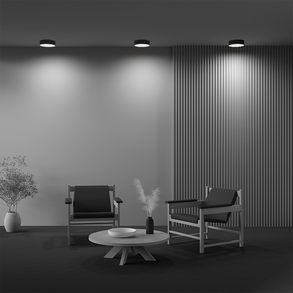 Дополнительная картинка Потолочный светильник Technical C032CL-24W4K-RD-B