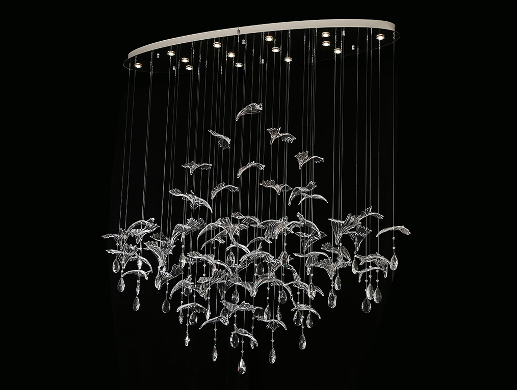 newport 8200 8220/140 с oval chrome , люстра, доставка по Казахстану 