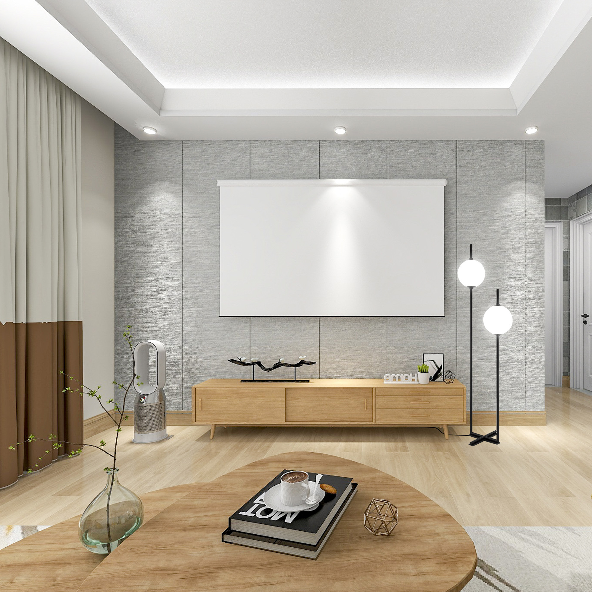 Дополнительная картинка Напольный светильник (торшер) Maytoni Z020FL-L12BK