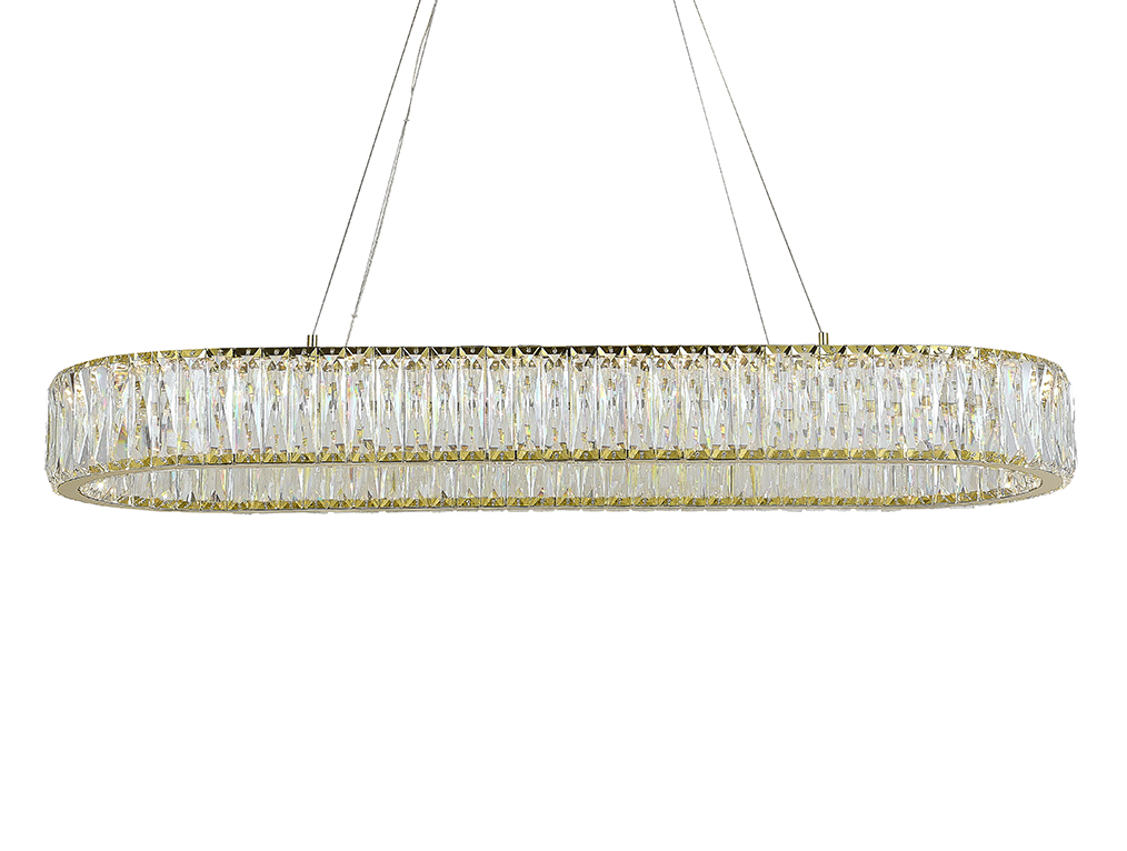 NEWPORT 8240 8240N/90 oval gold , Люстра