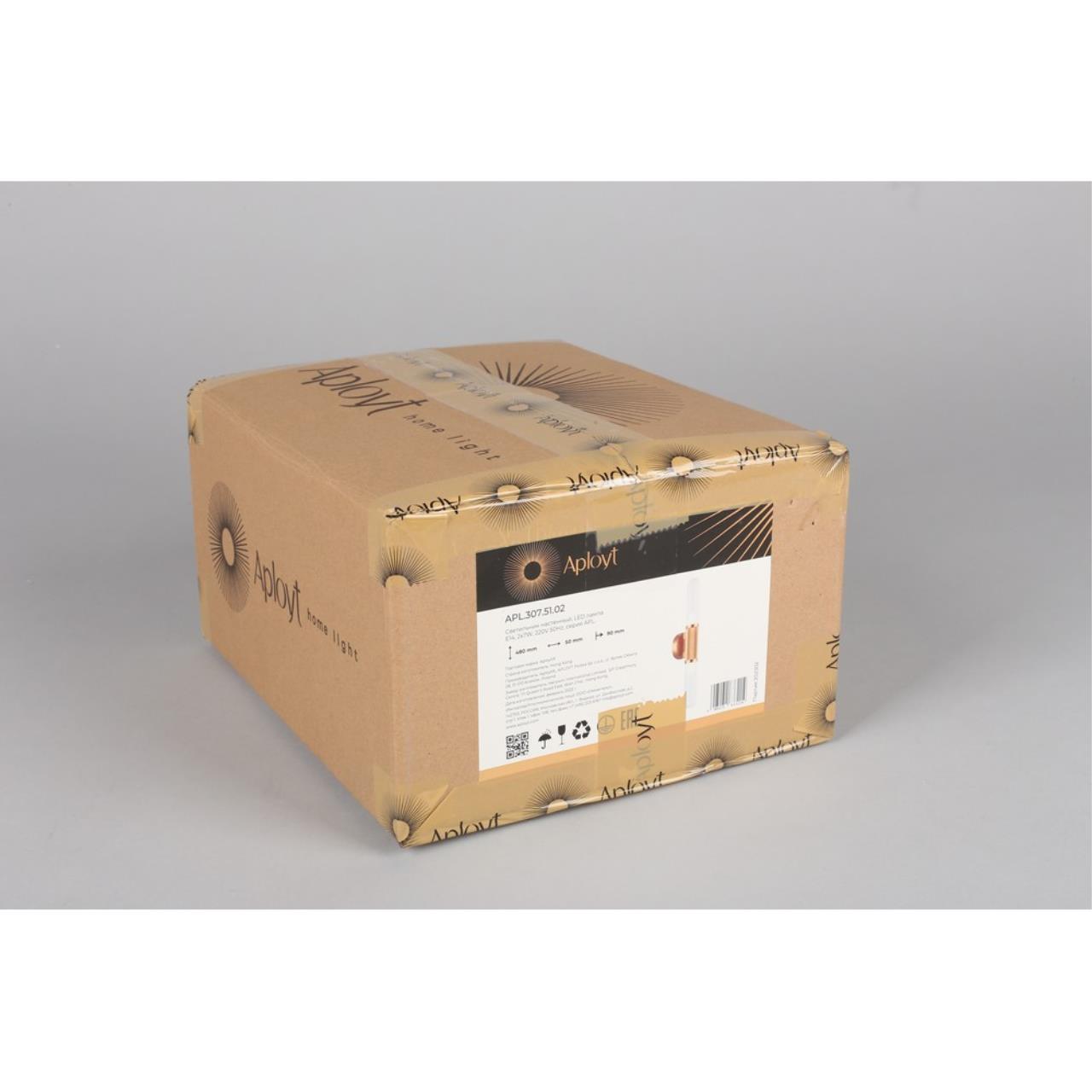 Картинка APL.307.51.02 Настенный светильник Aployt Brynia