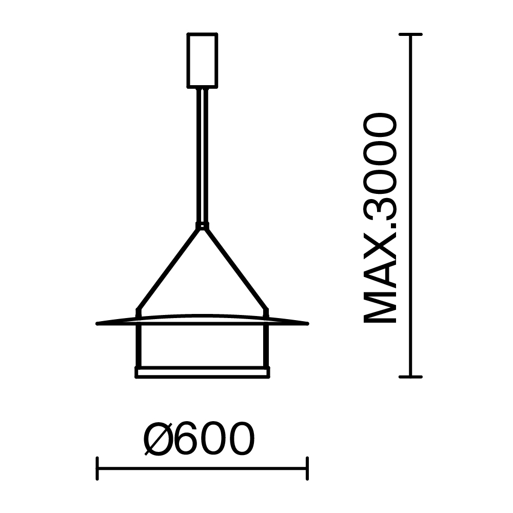 Дополнительная картинка Подвесной светильник Maytoni MOD280PL-L30B3K