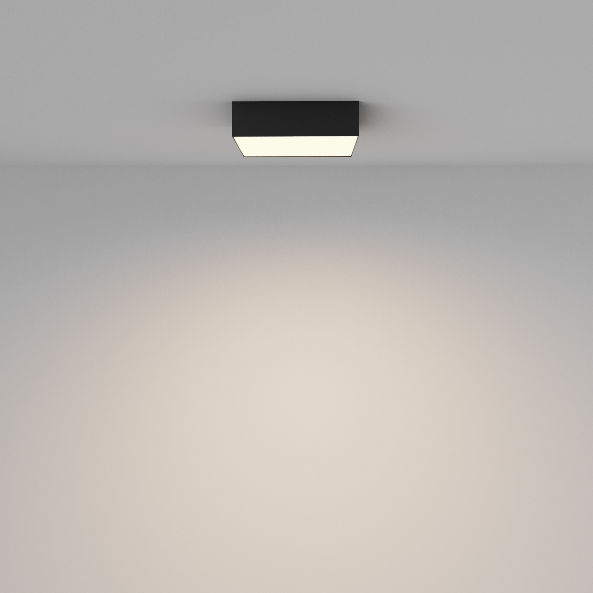 Дополнительная картинка Потолочный светильник Technical C032CL-24W3K-SQ-B