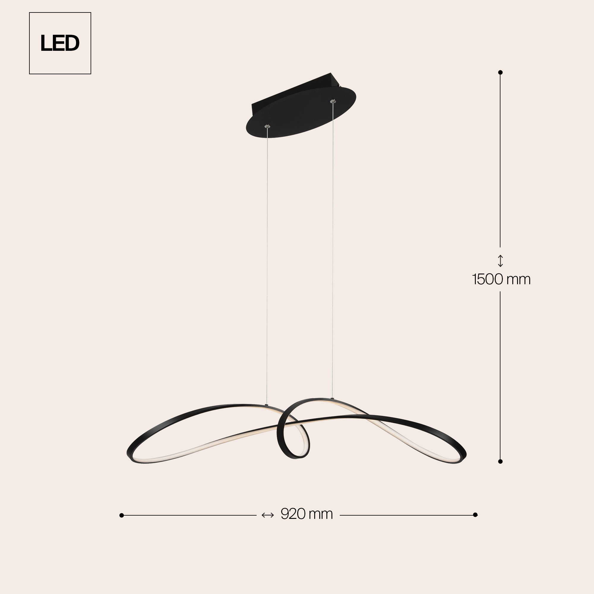 Дополнительная картинка Подвесной светильник Maytoni MOD156PL-L52B4K