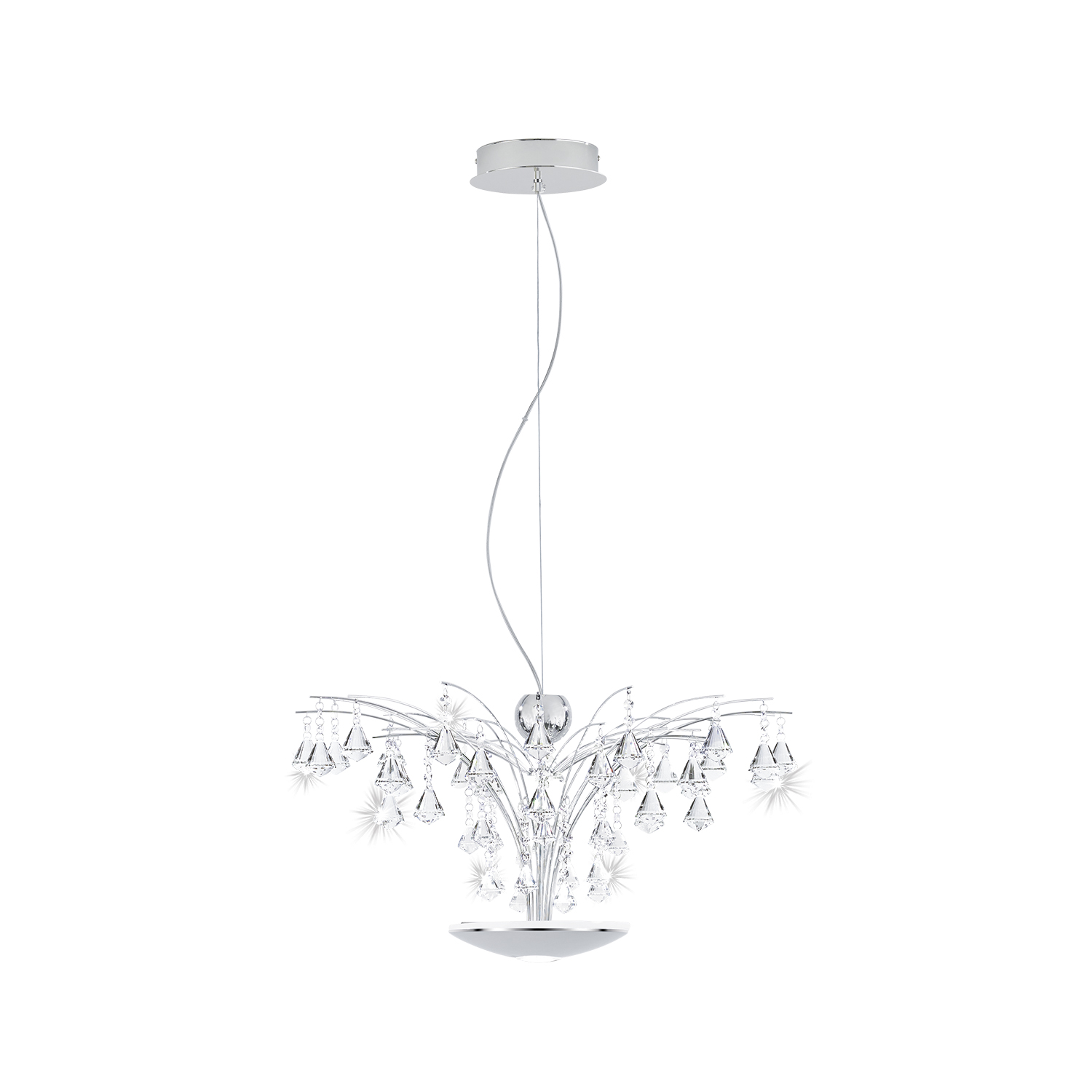 Картинка Подвесной светодиодный светильник Eglo Miramas 39032