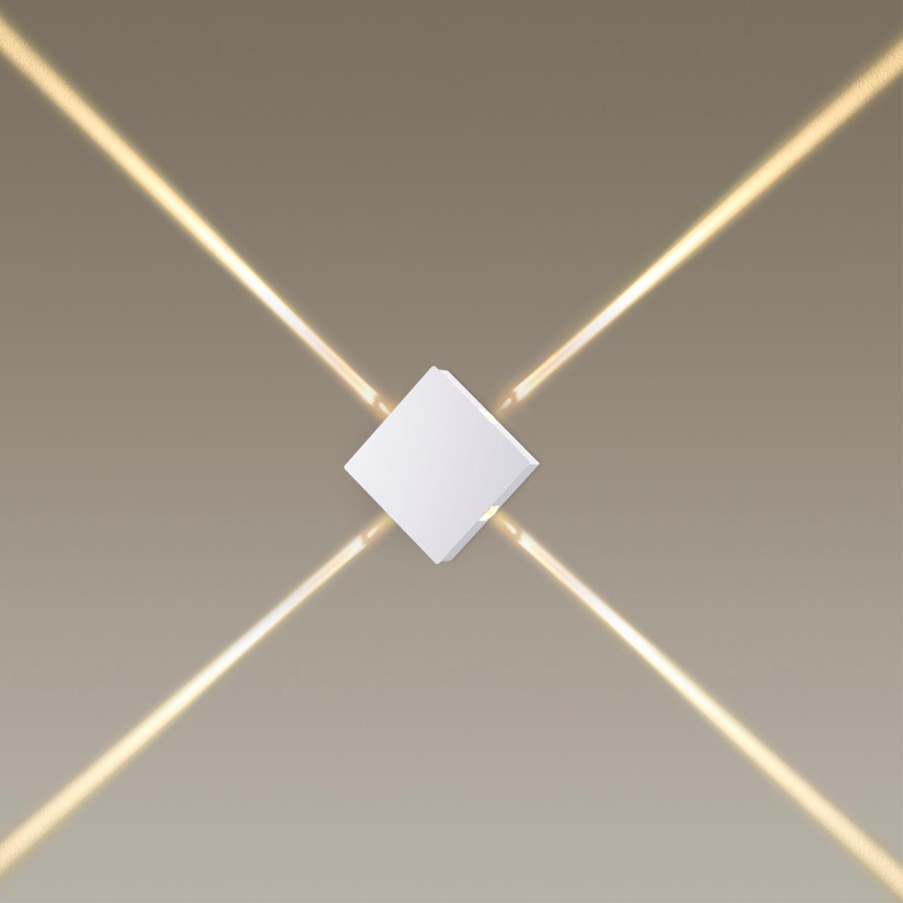 Картинка Настенный светодиодный светильник Odeon Light Hightech Vista 4258/8WL