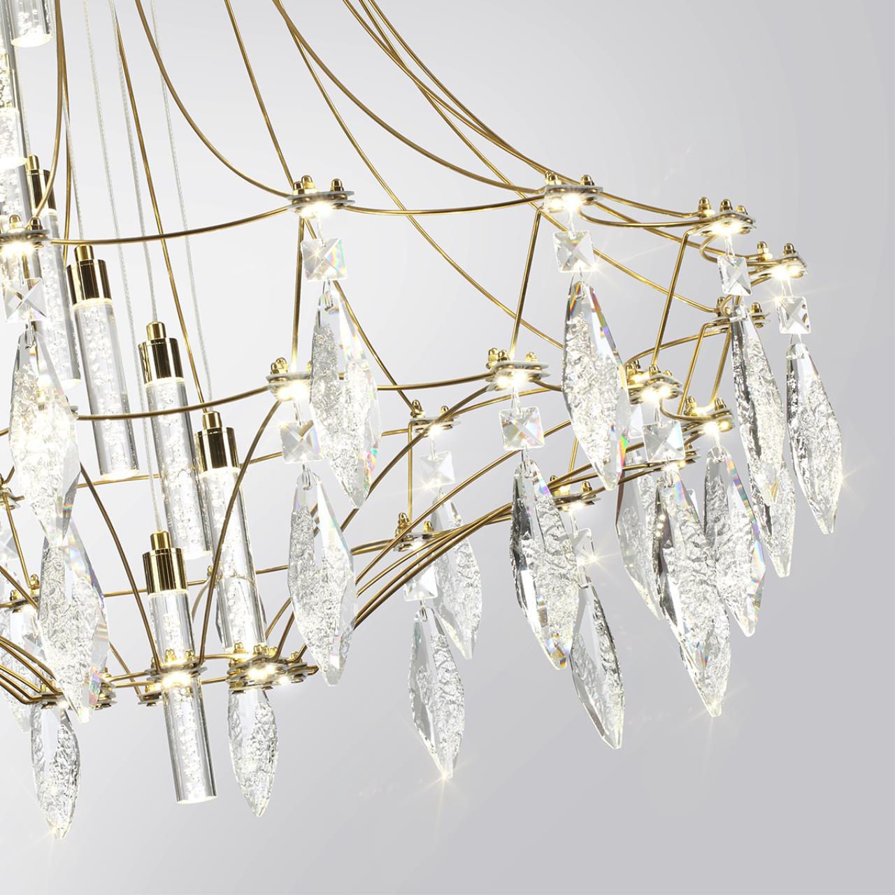 Картинка 7000/51L Odeon Light Люстра FLAMENCO