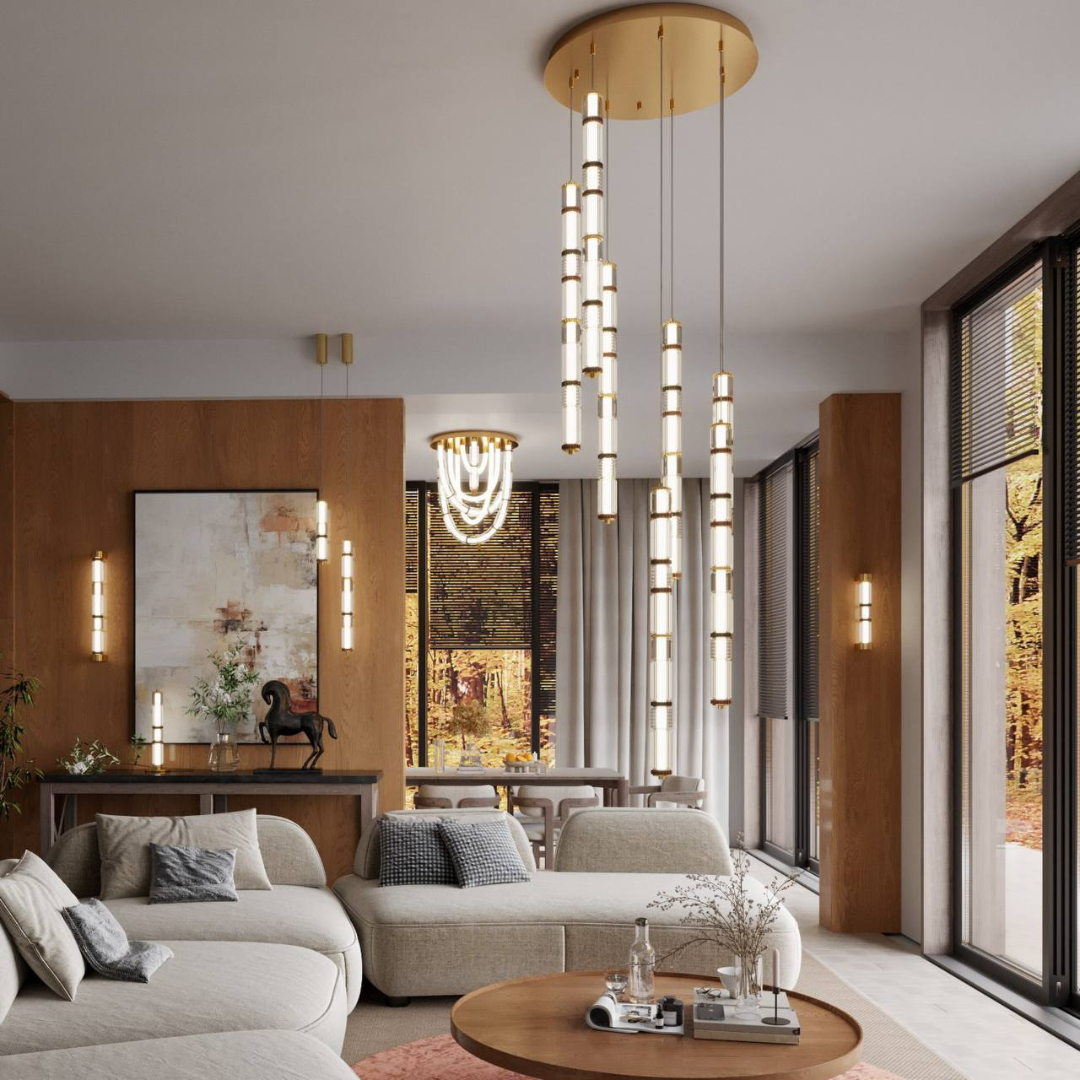 Линия светильников Collier - свет как украшение интерьера
