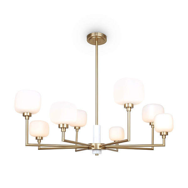 потолочная люстра freya fr5373cl-08bs, доставка по Казахстану 