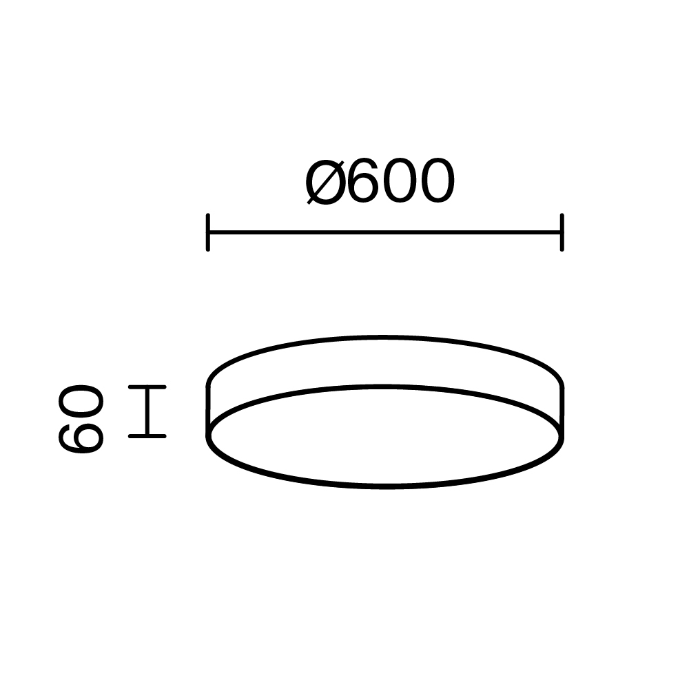 Дополнительная картинка Потолочный светильник Technical C032CL-90W3K-RD-W