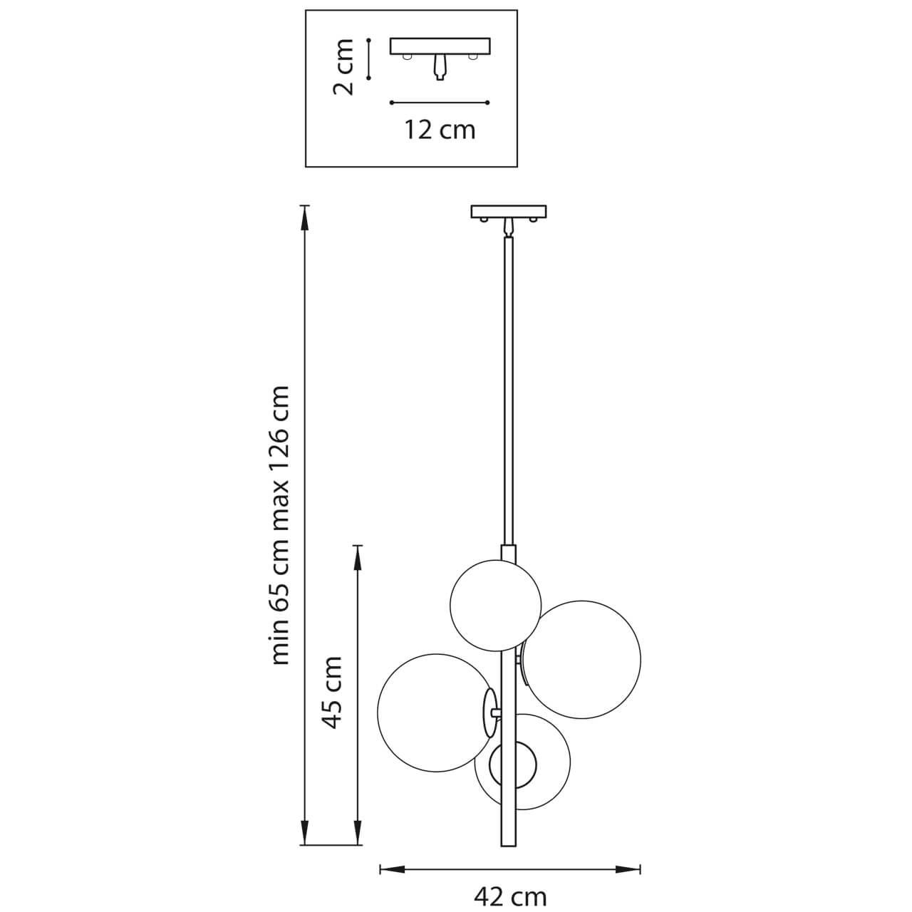 Картинка Подвесная люстра Lightstar Croco 815043